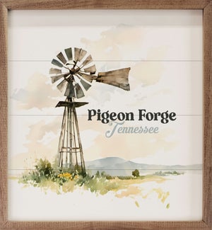 Personalized City State Old Windmill